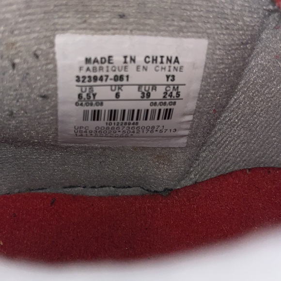 Nike air Jordan AJF3 size 6.5Y 323947-061 - Picture 8 of 8